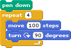 Square example image