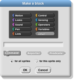 Your first custom block