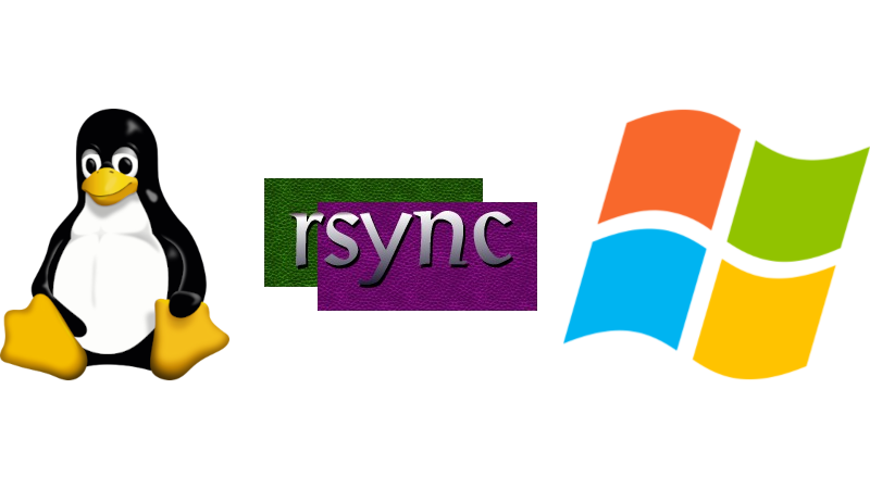 rsync entre Linux e Windows